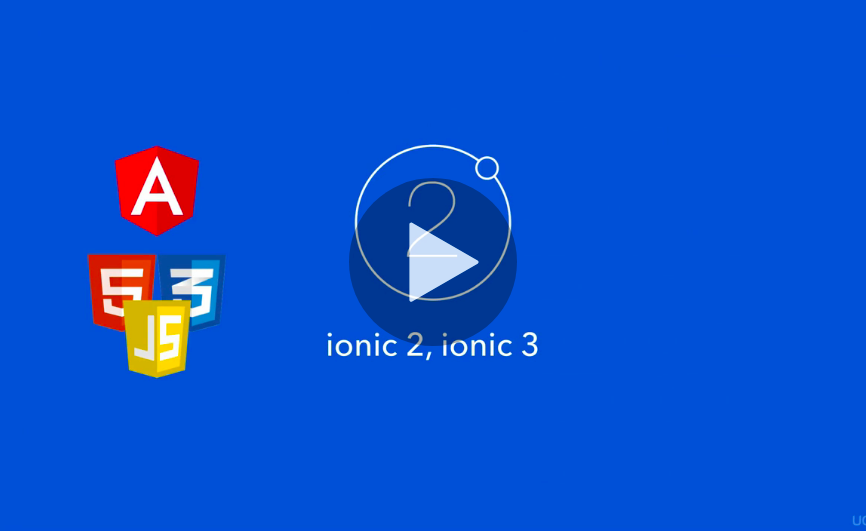 ionic 2 y ionic 3 - Crea apps para Android e iOS desde cero (Udemy)