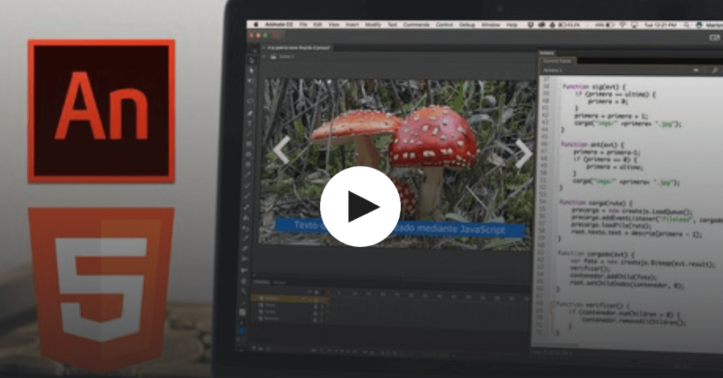 Adobe animate CC avanzado: crear interactividad HTML5