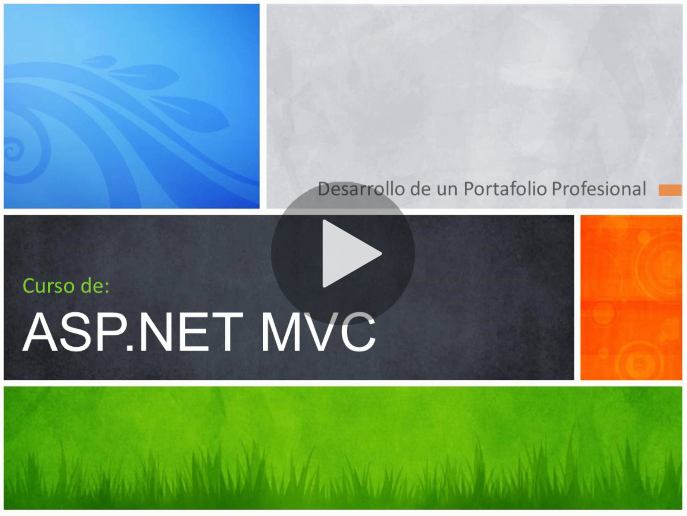 ASP NET MVC 5 (C#): Desarrollando un portafolio profesional (Udemy)