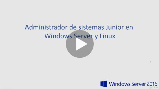 Administrador de Sistemas Junior en Windows Server y Linux (Udemy)
