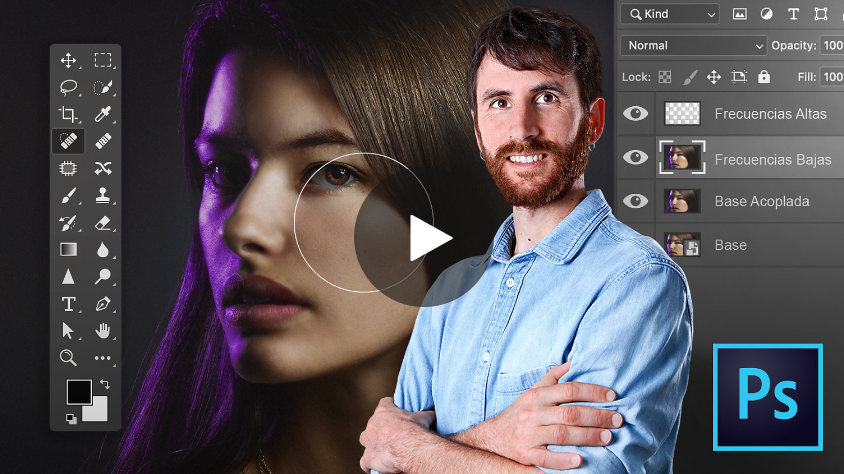 Adobe Photoshop para fotógrafos (Domestika)