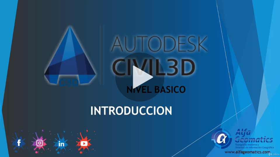 AutoCAD Civil 3D 2020 (udemy)