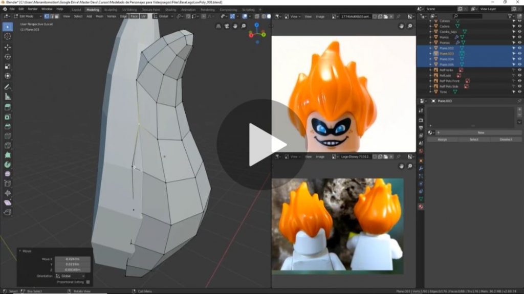 Blender 2.8 Creación de personajes 3D para videojuegos