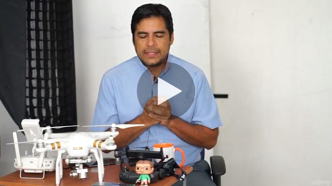 Curso de filmación cinematográfica con drones (Udemy)