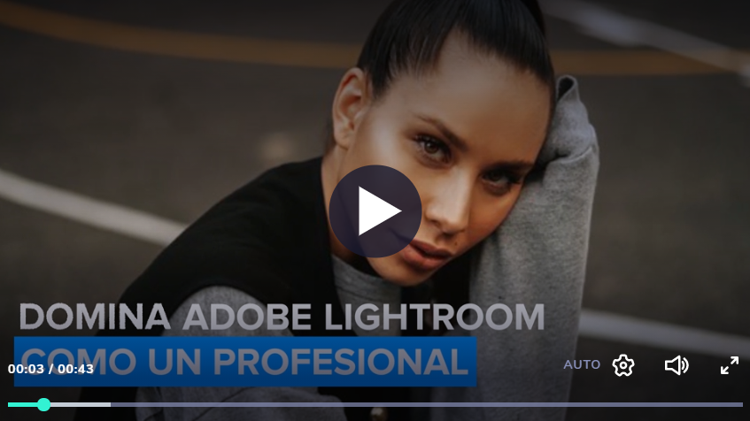 Curso online de Adobe Lightroom (Crehana)