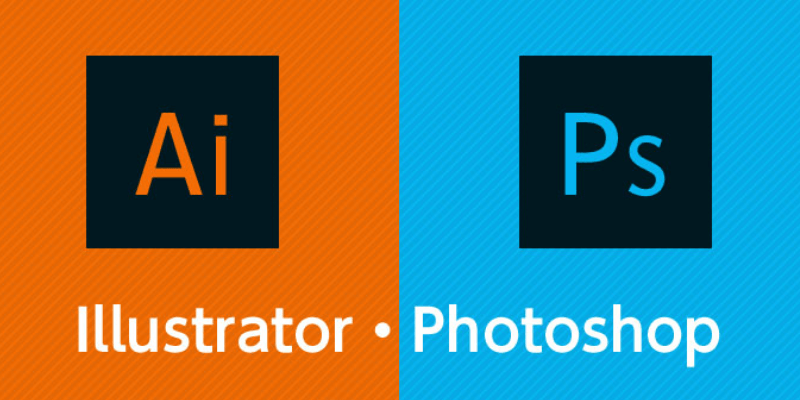 ¿Cuál es la diferencia entre Illustrator y Photoshop?