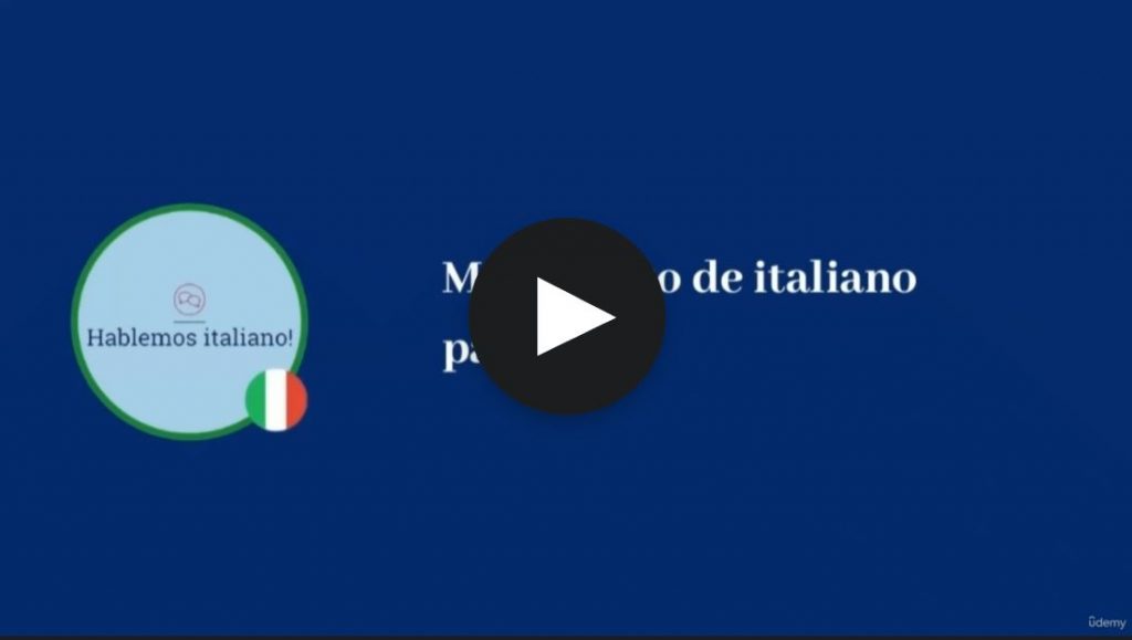 mega curso de italiano para hispanohablantes