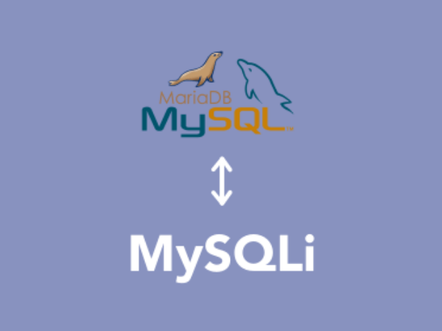 Conectar una base de datos con PHP por medio de MySQLi